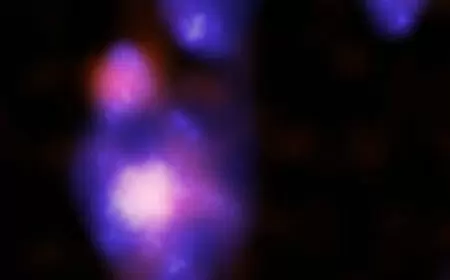 NASA's Chandra Discovers Giant Black Holes on Collision Course