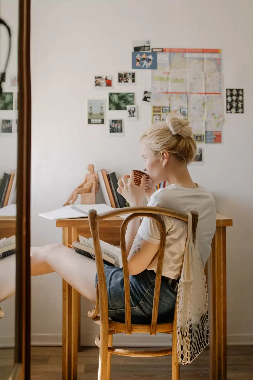 Drinking coffee at home is a delightful ritual that brings comfort